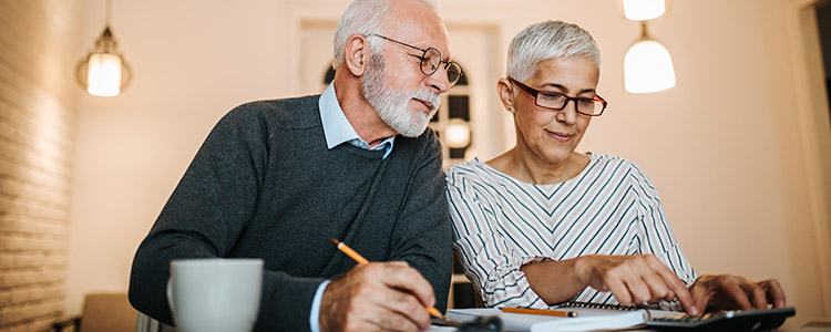 Couple using the Planning for Retirement Expenses Calculator